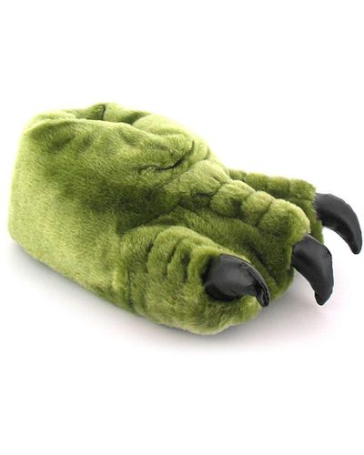 Wynsors /gents Green Novelty Monster Claw Slippers Ideal Christmas Gift