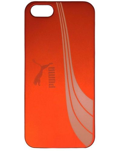 PUMA Bytes Orange Iphone 5 Hard Phone Case 052493 07