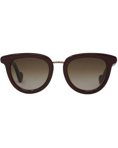 Moncler Ml0044 71F Sunglasses - Brown