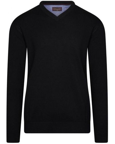 Cappuccino Italia Sweaters Pullover Black Zwart
