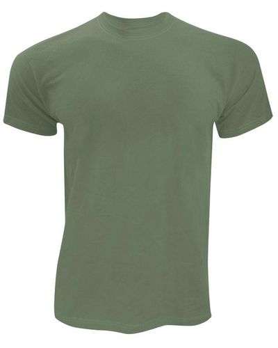 Fruit Of The Loom Original Short Sleeve T-Shirt - Green