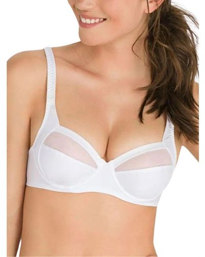 Playtex Perfect Silhouette Full Cup Soft Bra White Polyamide