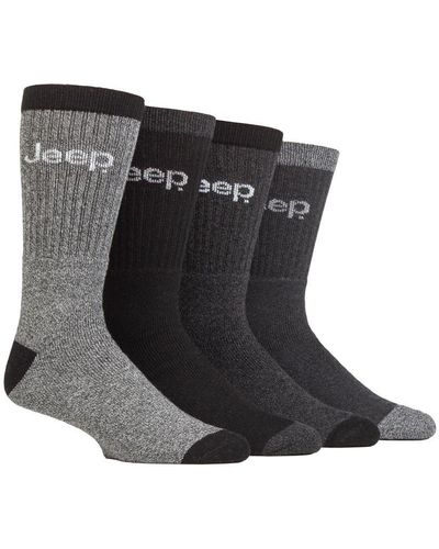 Jeep Recycled Cotton Socks - Black