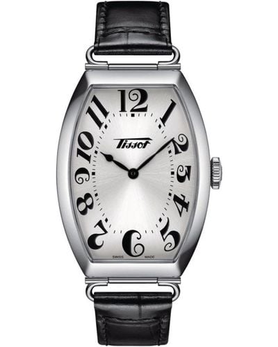 Tissot Heritage Porto Watch T1285091603200 Leather (Archived) - Grey