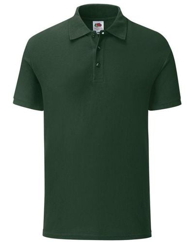 Fruit Of The Loom Tailored Poly / Cotton Piqu Poloshirt (fles Groen)