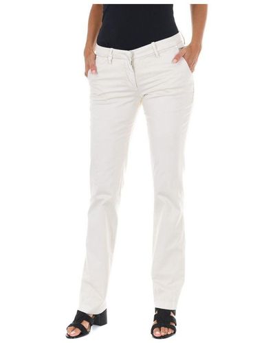 Met Trousers Taormina Cotton - White