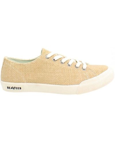 Seavees Seavess Monterey Raffia Shoes Canvas (Archived) - Natural