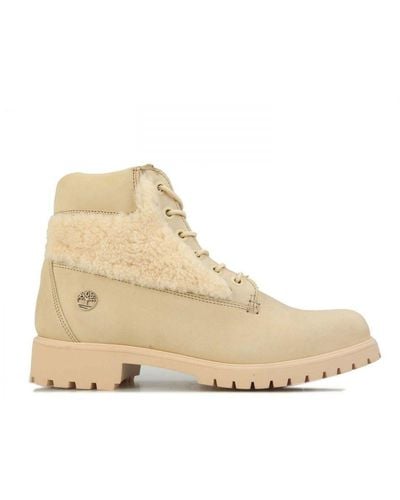 Timberland S Lyonsdale 6 Inch Lace Boot - Natural