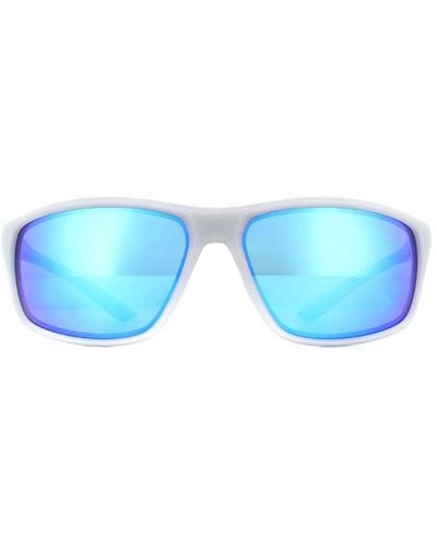 Nike Sunglasses Adrenaline M Ev1113 066 Matte Mirror - Blue