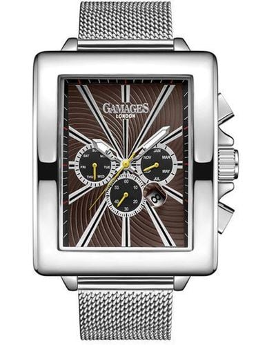 Gamages Of London Limited Edition Hand Assembled Exclusive Automatic Steel - White