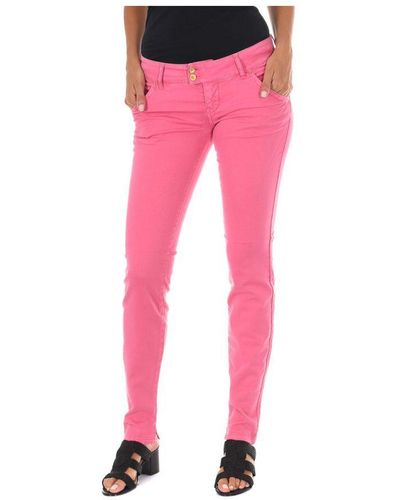 Met Trousers K-chino Cotton - Pink