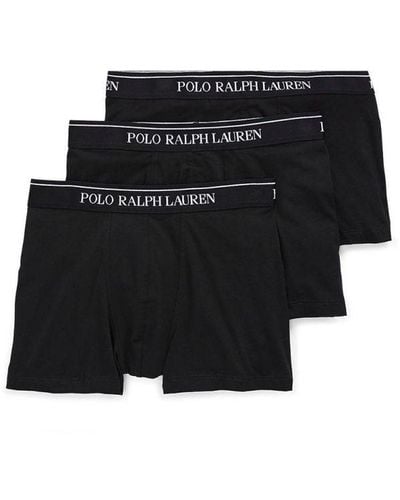 Polo Ralph Lauren 3-pack Klassieke Onderbroeken - Zwart
