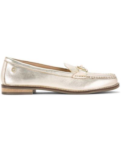 Carvela Kurt Geiger Leather Snap Loafers Leather - White
