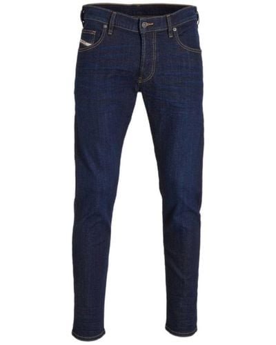 DIESEL D-yennox Tapered Jeans In Denim - Blauw