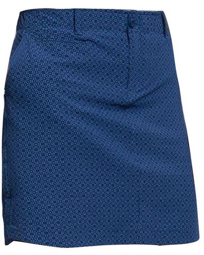 Under Armour Print Golf Skirt Textile - Blue