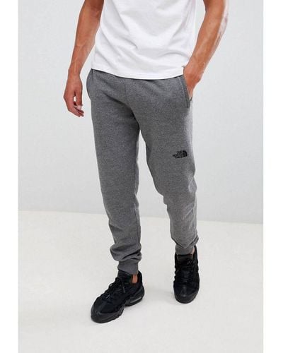 The North Face Nse Fleece Cuffed Joggers Pant Grijs