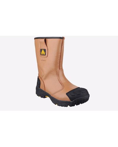 Amblers Safety Rigger Boot Waterproof - White