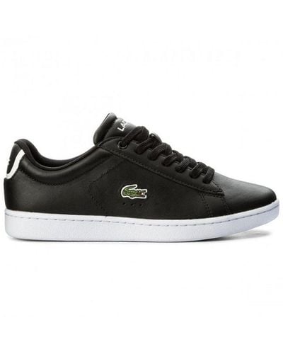 Lacoste Carnaby Evo Bl 1 Spw Trainers Leather - Black