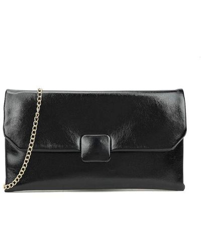 Where's That From 'Deltaz' Clutch Bag - Black