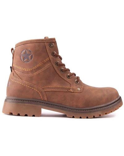 Jeep Indiana Zip Boots - Brown