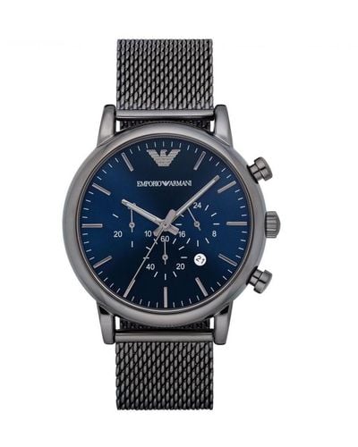Emporio Armani Chronograph Watch Ar1979 - Blue