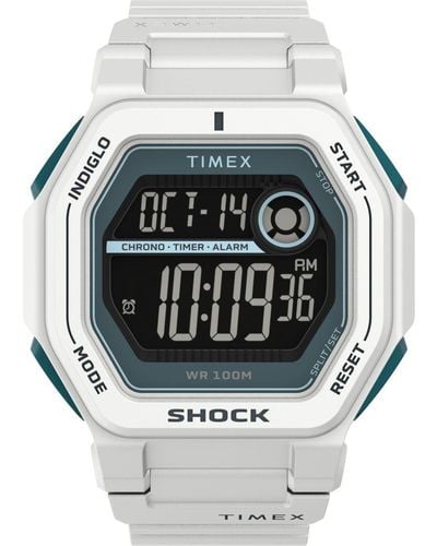 Timex Command Encounter Horloge Wit Tw2v63600 - Metallic