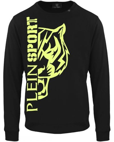 Philipp Plein Large Bold Tiger Logo Jumper - Black