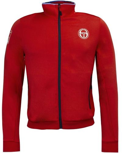 Sergio Tacchini Ionas Track Top Rolex Masters Jacket Red 37780 612 Textile