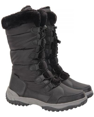 Mountain Warehouse Snowflake Snow Boots - Black