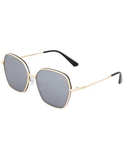 Bertha Emilia Polarized Sunglasses - Metallic