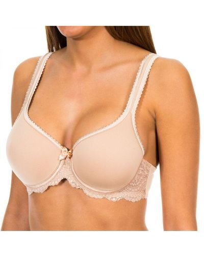 Playtex Womenss Non-Wired Bra With Cups P04Mw - Natural