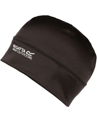 Regatta Extol Knitted Beanie Hat - Black