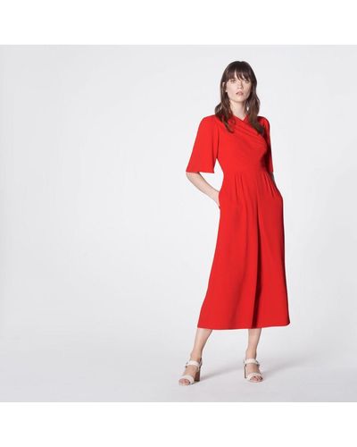 LK Bennett Clemence Dress - Red