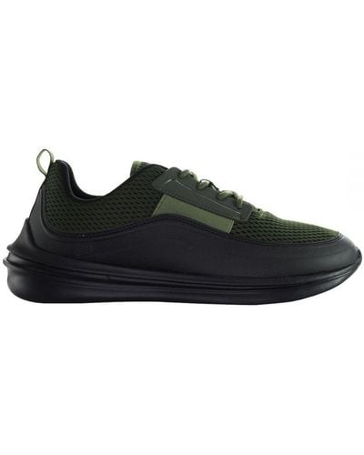 Henleys Silva Khaki/ Running Shoes - Black