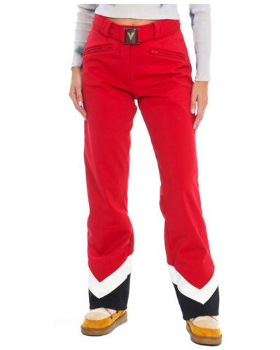 Vuarnet Ski Trousers Swf21339 - Red