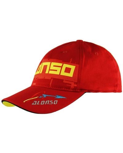 PUMA Fernando Alonso Ferrari Adjustable Snapback Cap 760950 02 Cotton - Red