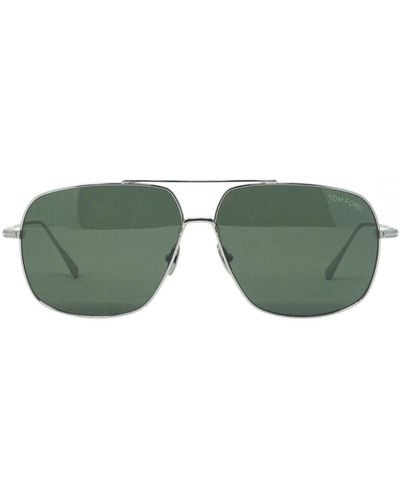 Tom Ford John-02 Ft0746 16N Sunglasses - Green