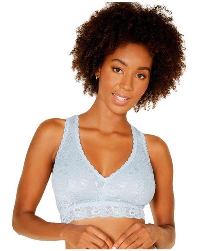 Cosabella Never1355 Never Say Curvy Racerback Bra Elastane - Blue