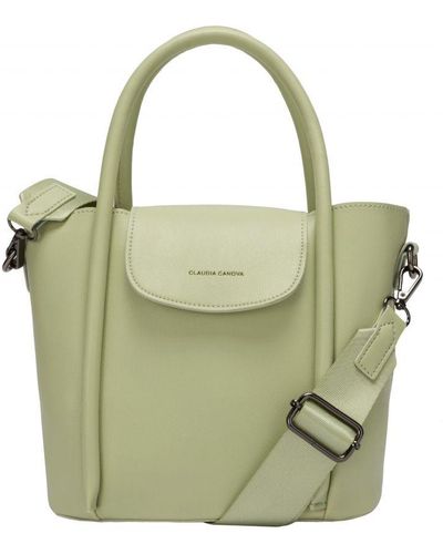 Claudia Canova Kinsley Medium Grab Cross Body Bag - Green