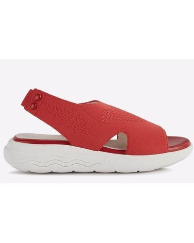 Geox Spherica Sandals - Red