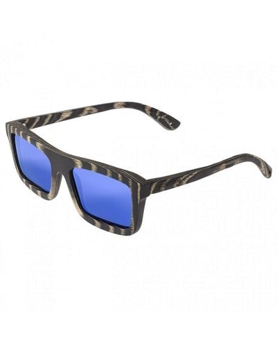 Spectrum Ward Wood Polarized Sunglasses - Blue