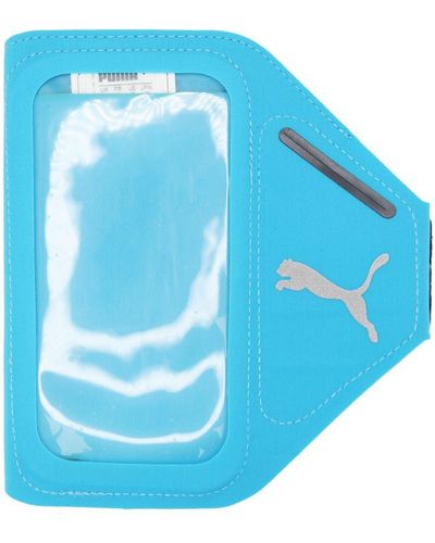 PUMA Running Training Galaxy S5 & S6 Phone Pocket Arm Case 052889 03 - Blue