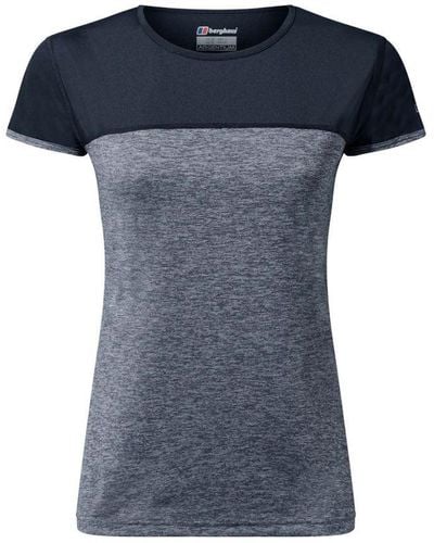 Berghaus Womenss Voyager Tech T-Shirt - Blue