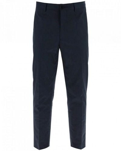 Paul Smith Ps Mid Fit Clean Chinos - Blue