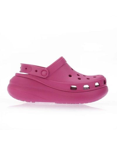 Crocs™ Womenss Adults Crush Clog - Pink