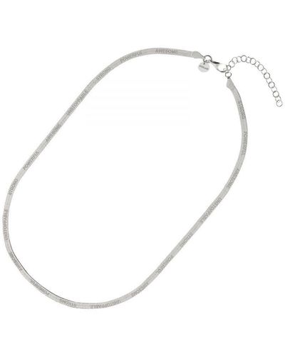 noelani Necklace For Ladies, 925 Rhodium Plated (Archived) - White