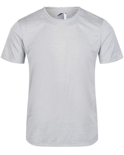 Regatta Fingal Edition Marl T-shirt (zilvergrijs)