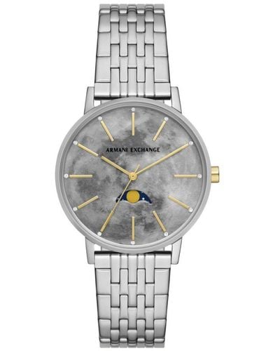 Armani Exchange Lola Watch Ax5585 Stainless Steel (Archived) - Grey