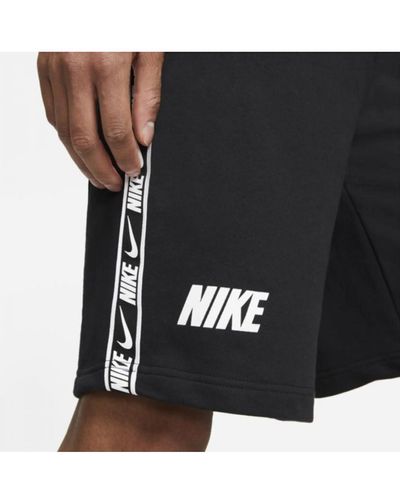 Nike Sportswear Repeat French Terry Shorts Black Cotton