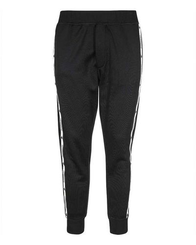 DSquared² Sport Tape Sweat Trousers - Black